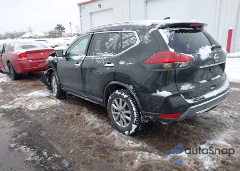 2019 Nissan Rogue Sv z USA, uszkodzony, nr VIN KNMAT2MT1KP537952